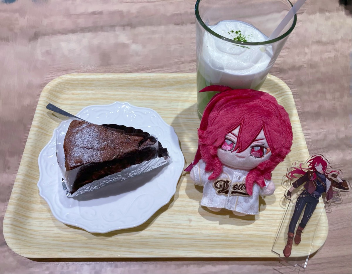 ガトーショコラとスフレパンケーキ - CAFEOASIS秋葉原の推し活記録