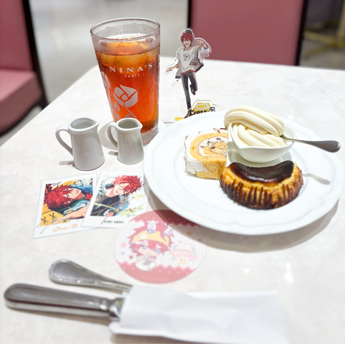 ケーキを食べに行ってきた! - NINA’S PARIS の推し活記録