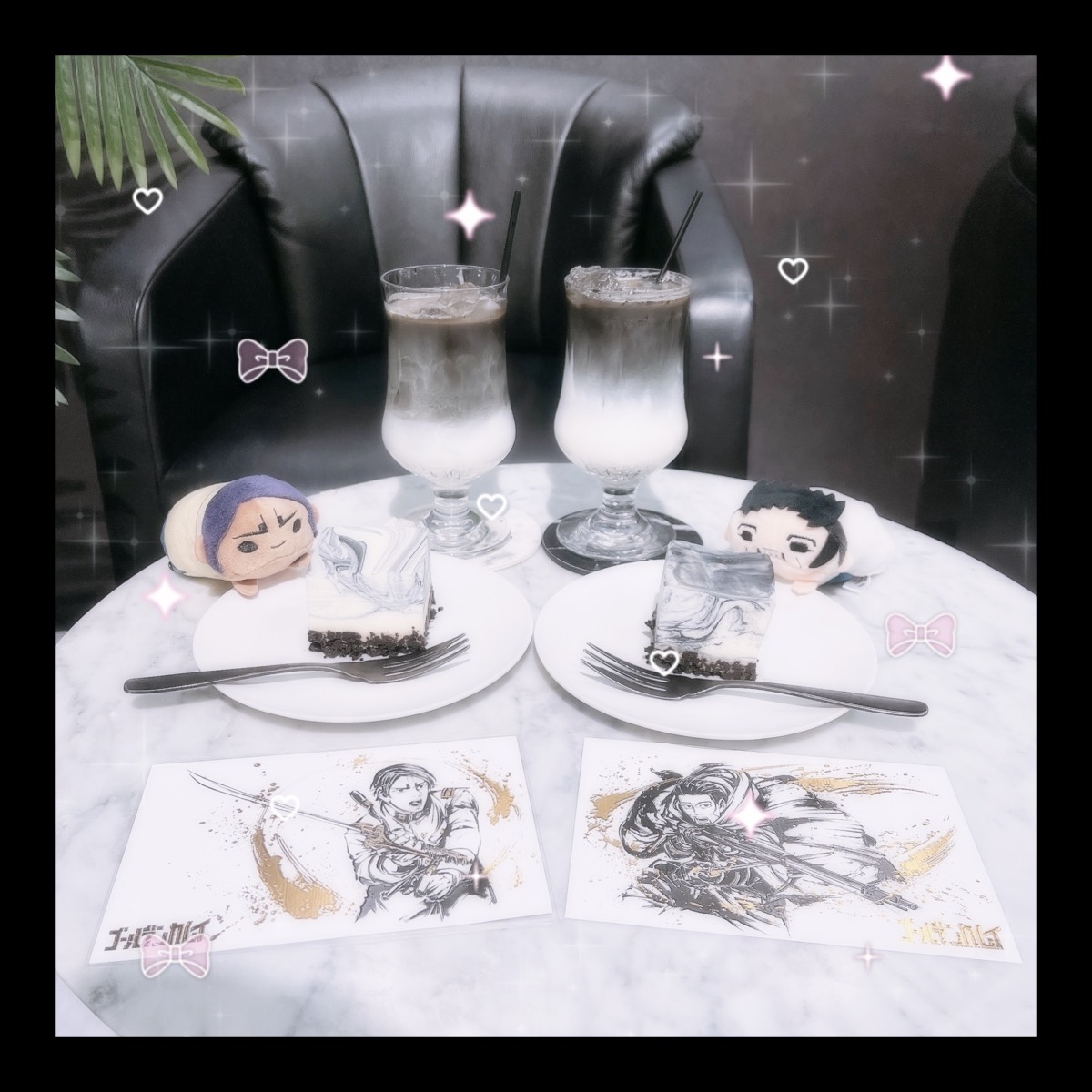 モノトーンメニューがかわいいカフェ - MARBLE GALLERY CAFEの推し活記録
