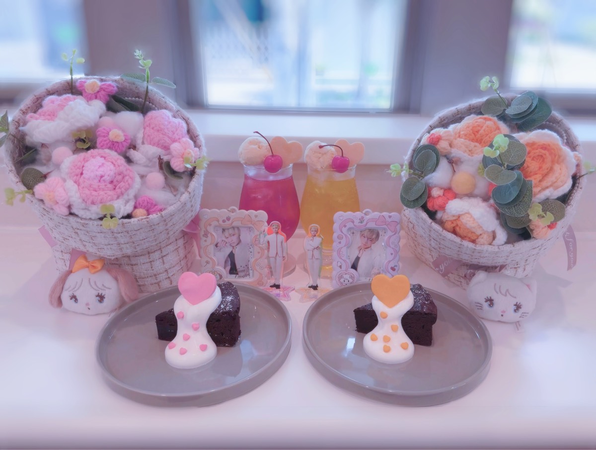 クリームソーダとケーキが可愛かったです𐔌ᐡᴗ͈ ̫ ᴗ͈ᐡ𐦯 - imilleeの推し活記録