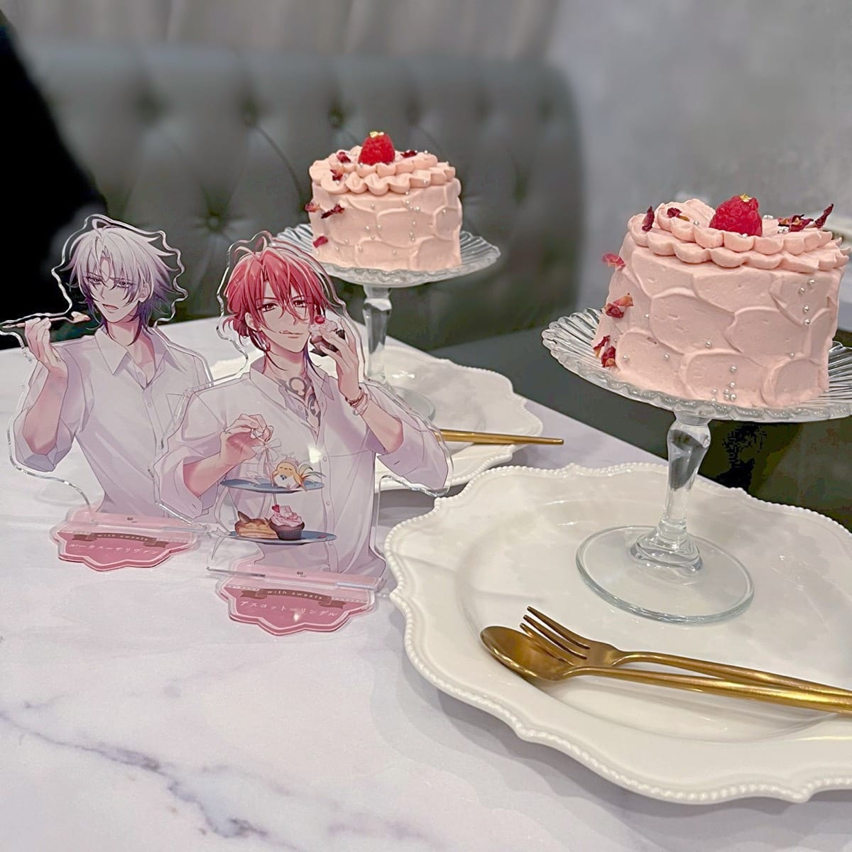 一人用のショートケーキ🤍❤｜Short Cake Company（新宿）の推し活記録
