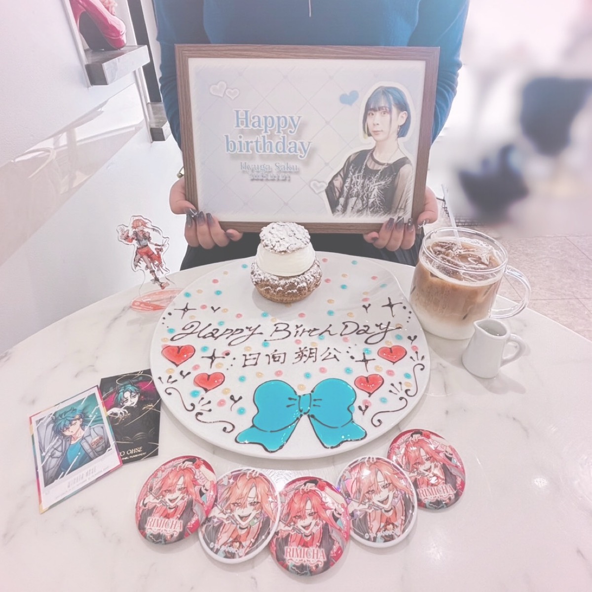 日向朔公さん生誕祭 - スイーツギャラリーアマンダの推し活記録