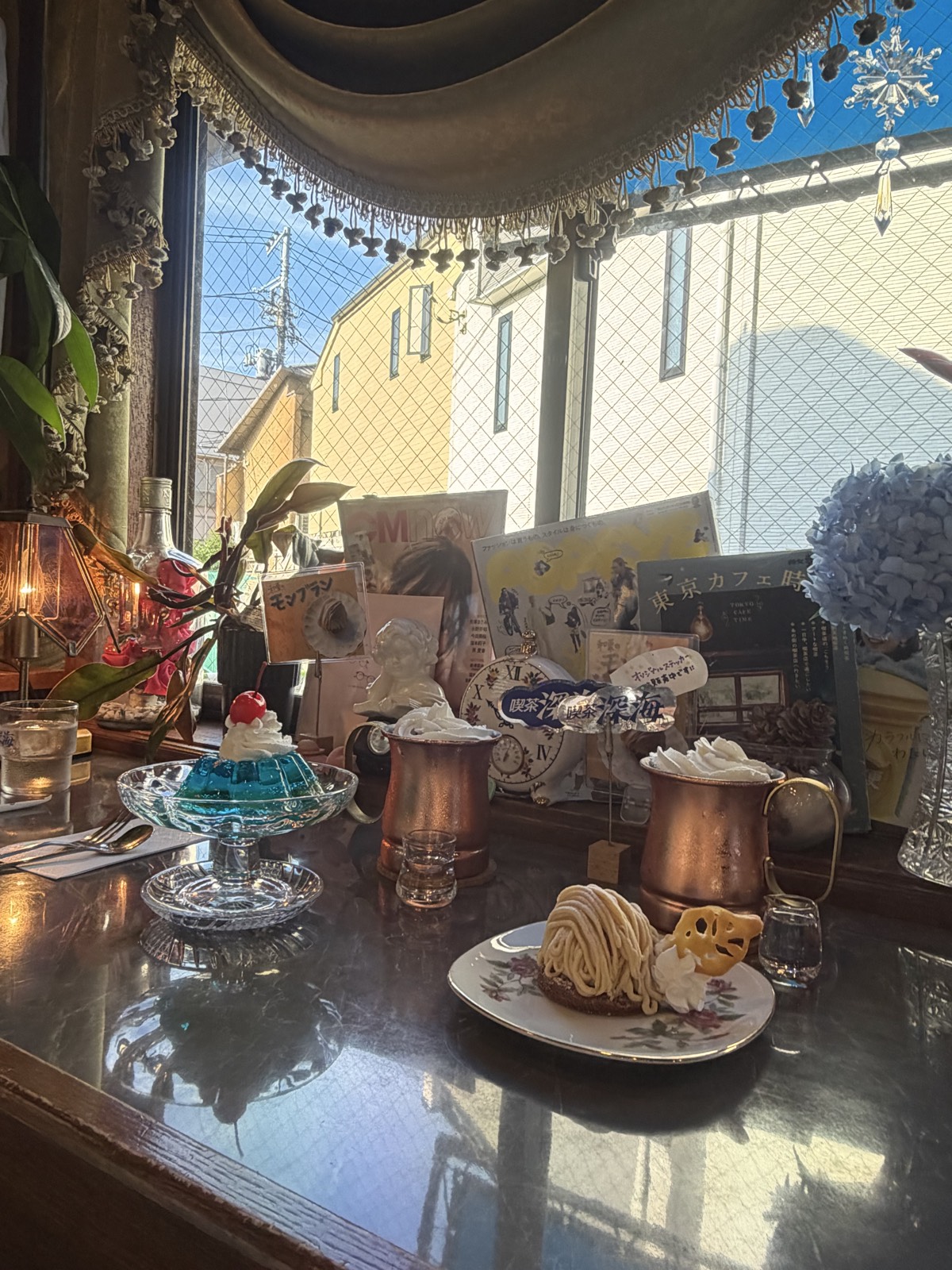 銭湯のおとなり!とびきりレトロでキュートな喫茶店🐳🌟
